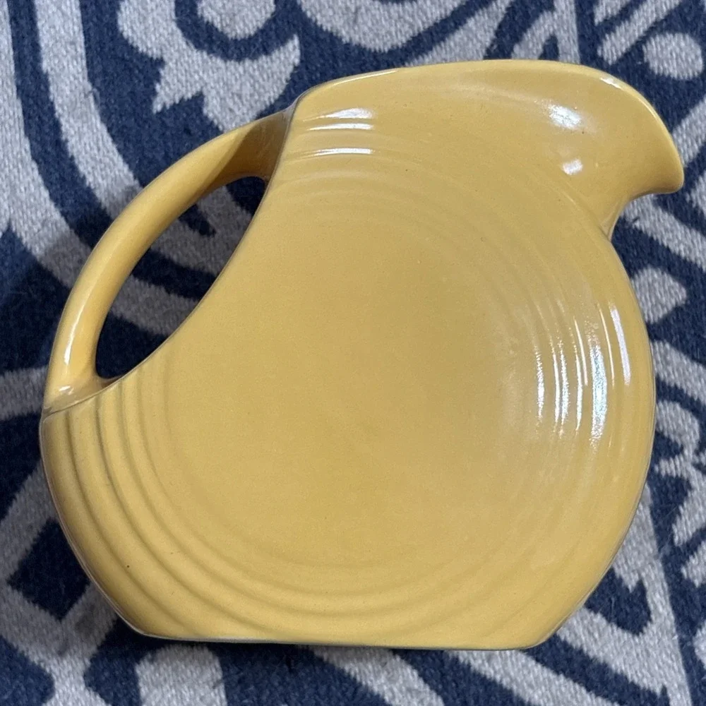 Fiesta Fiestaware Homer Laughlin Sunflower Yellow 6